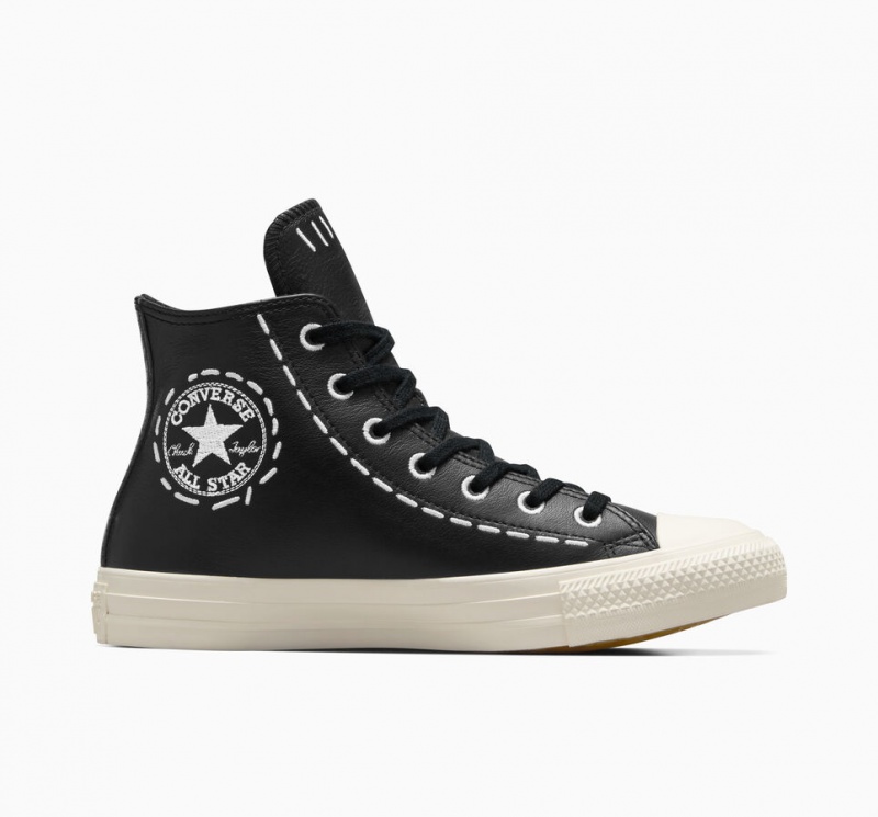 Converse Chuck Taylor All Star Bold Stitch Negras Negras | 072-GVWFEK