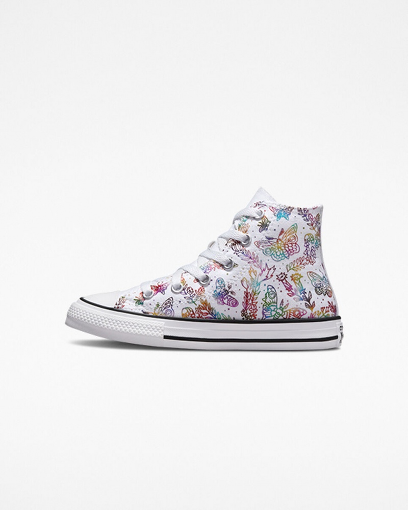 Converse Chuck Taylor All Star Butterfly Shine Blancas Rosas Moradas Azules | 945-QJOBXK