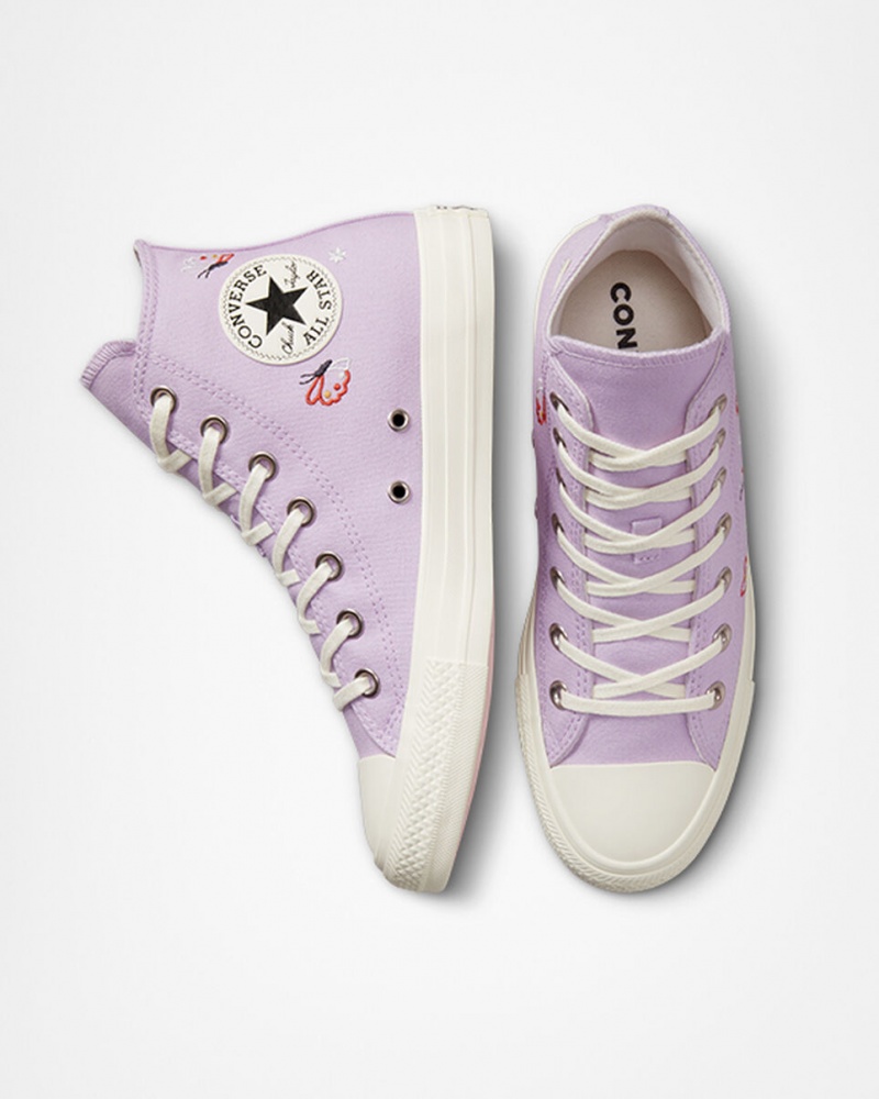 Converse Chuck Taylor All Star Butterfly Wings Negras | 256-YPFOZX