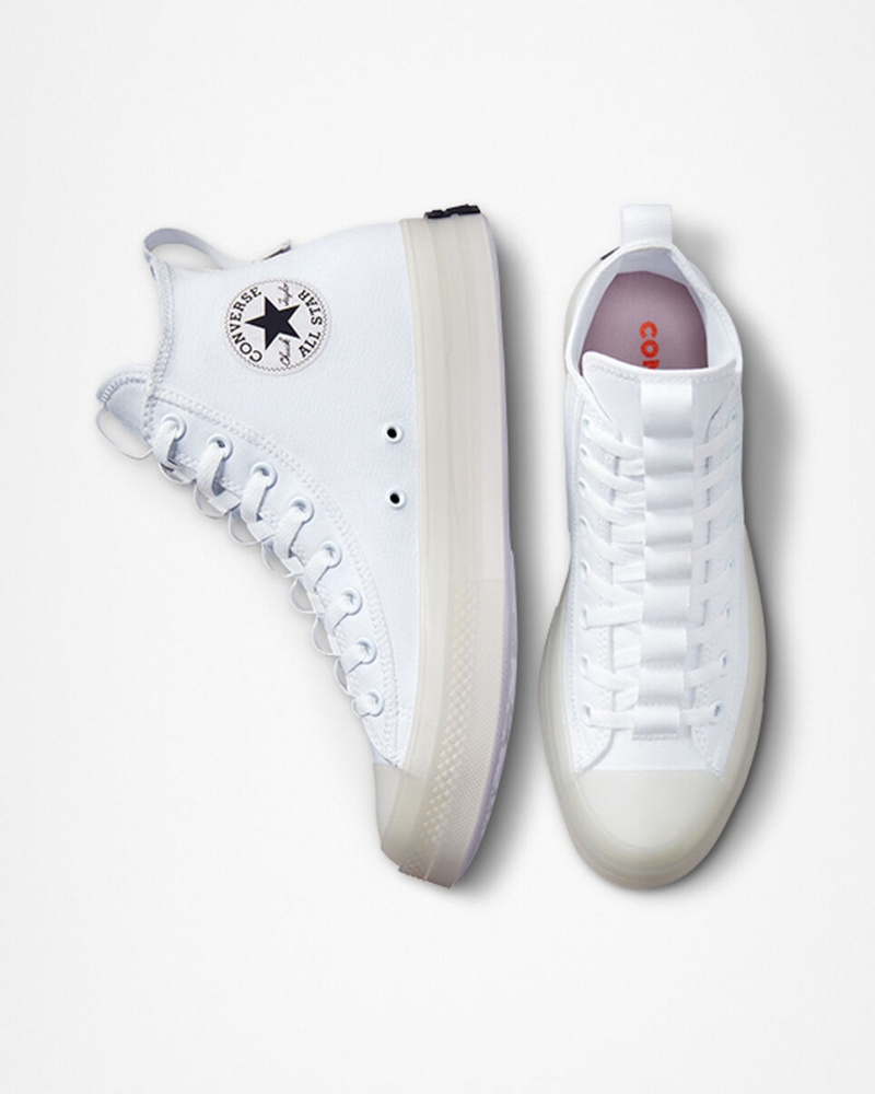 Converse Chuck Taylor All Star CX Explore Blancas Blancas Negras | 051-AKQJGY