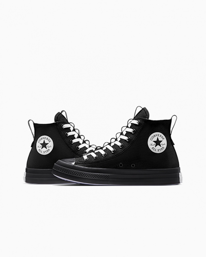 Converse Chuck Taylor All Star CX Explore Negras Negras Blancas | 035-EHPJBS