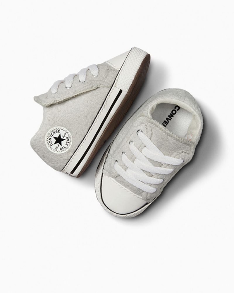 Converse Chuck Taylor All Star Cribster Easy-On Invierno Essentials Blancas Negras | 376-FSXWOD