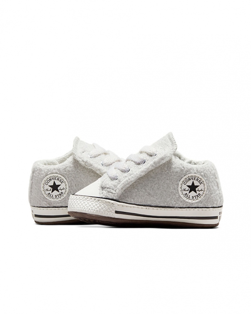 Converse Chuck Taylor All Star Cribster Easy-On Invierno Essentials Blancas Negras | 376-FSXWOD