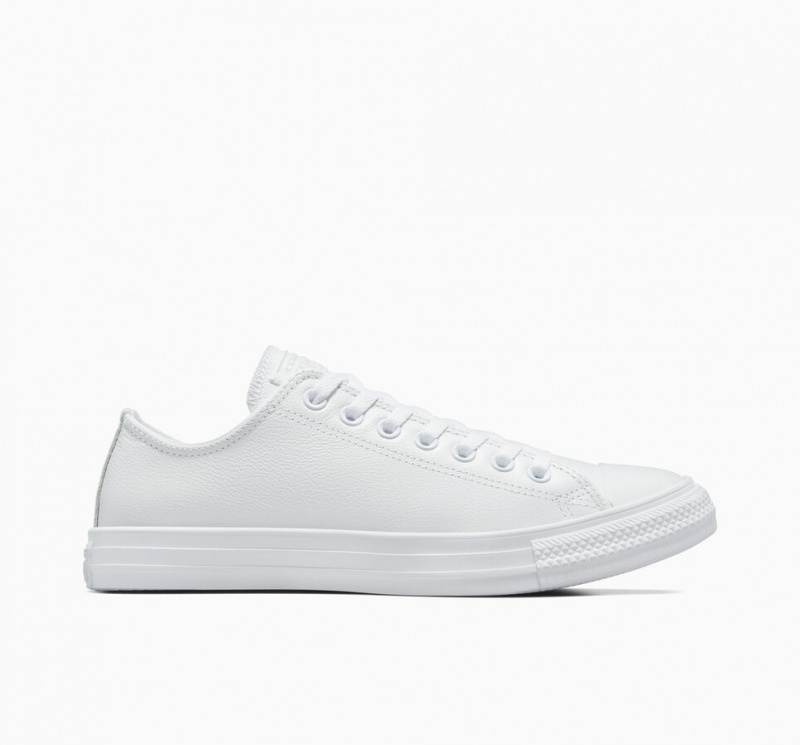 Converse Chuck Taylor All Star Cuero Blancas | 914-QUOVZN