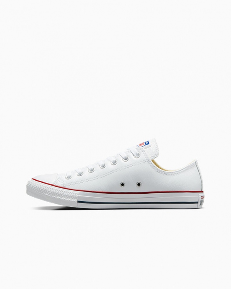 Converse Chuck Taylor All Star Cuero Blancas | 820-OHDYSW