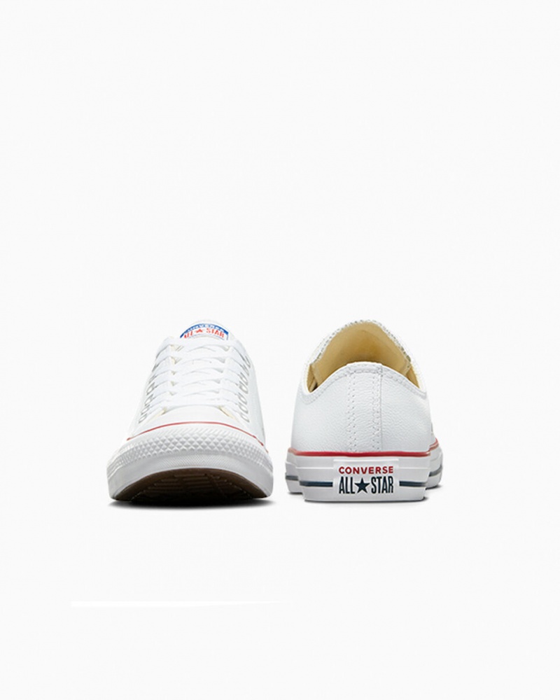 Converse Chuck Taylor All Star Cuero Blancas | 184-WCPVMK