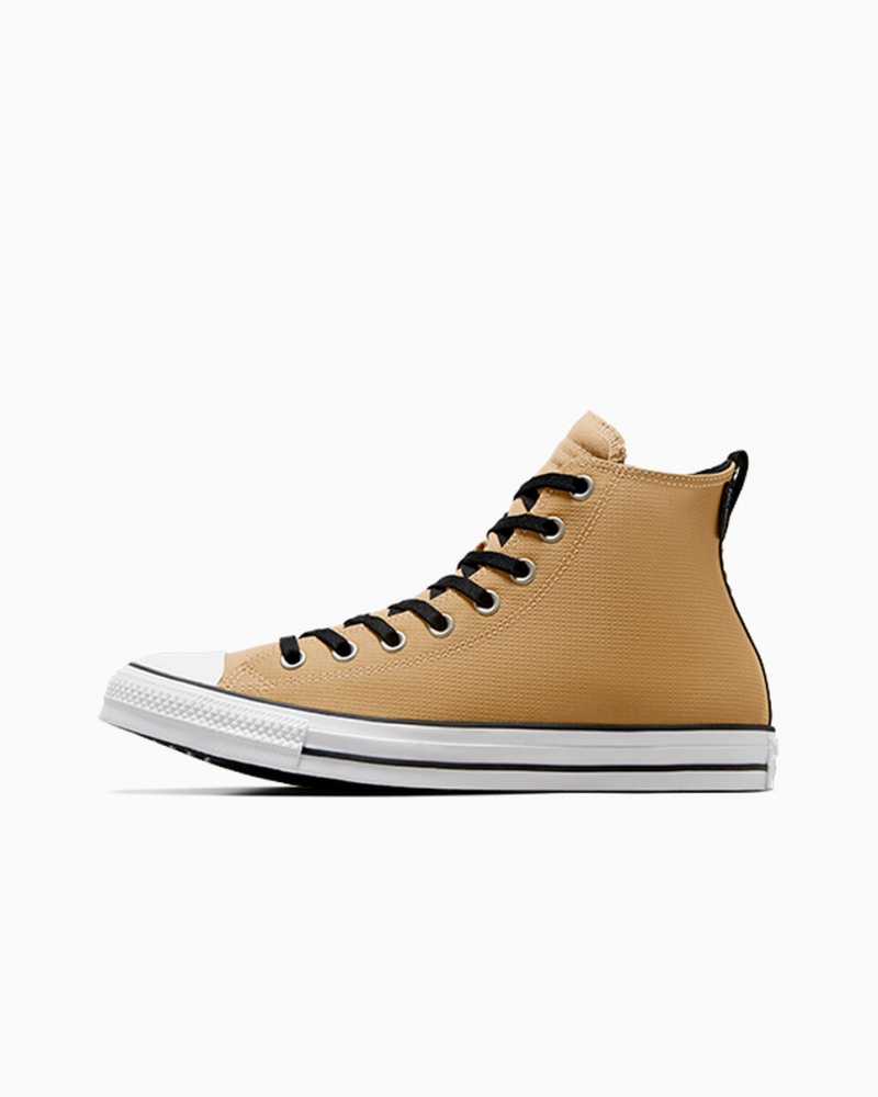 Converse Chuck Taylor All Star Cuero Negras Blancas | 721-MNZGST