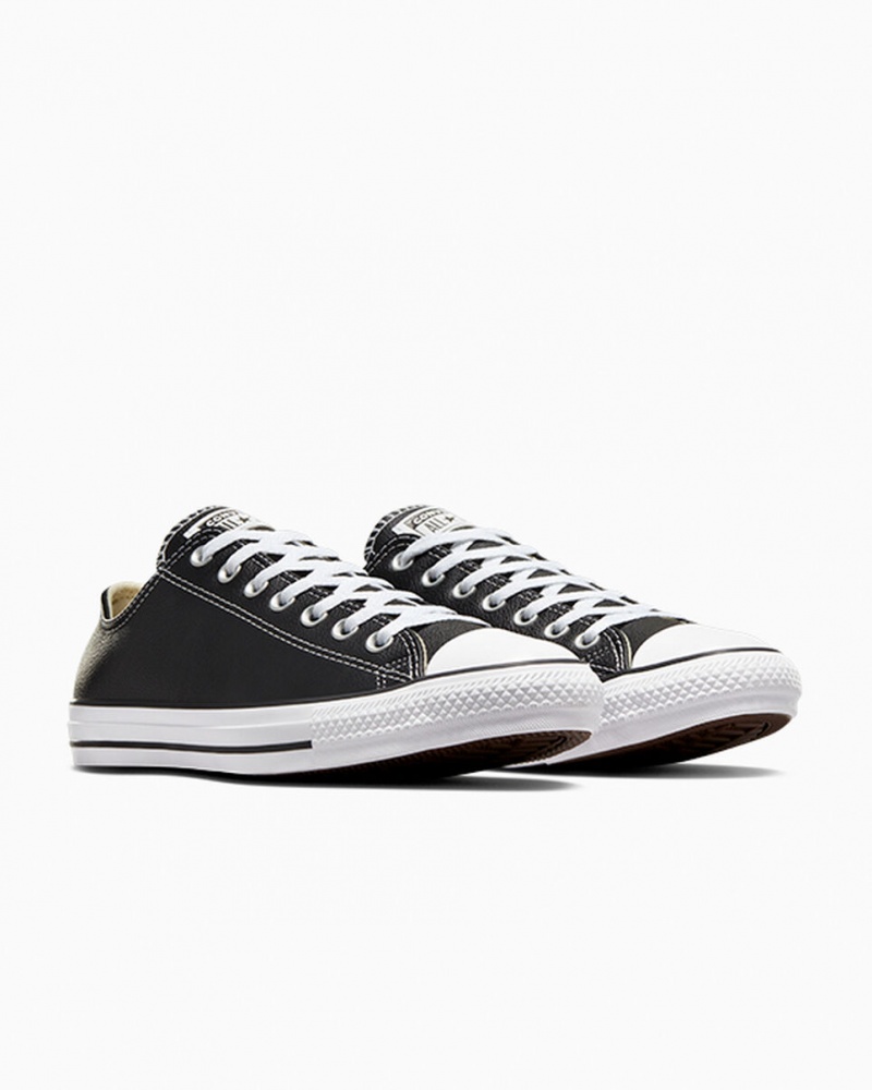 Converse Chuck Taylor All Star Cuero Negras | 310-WJHUFL