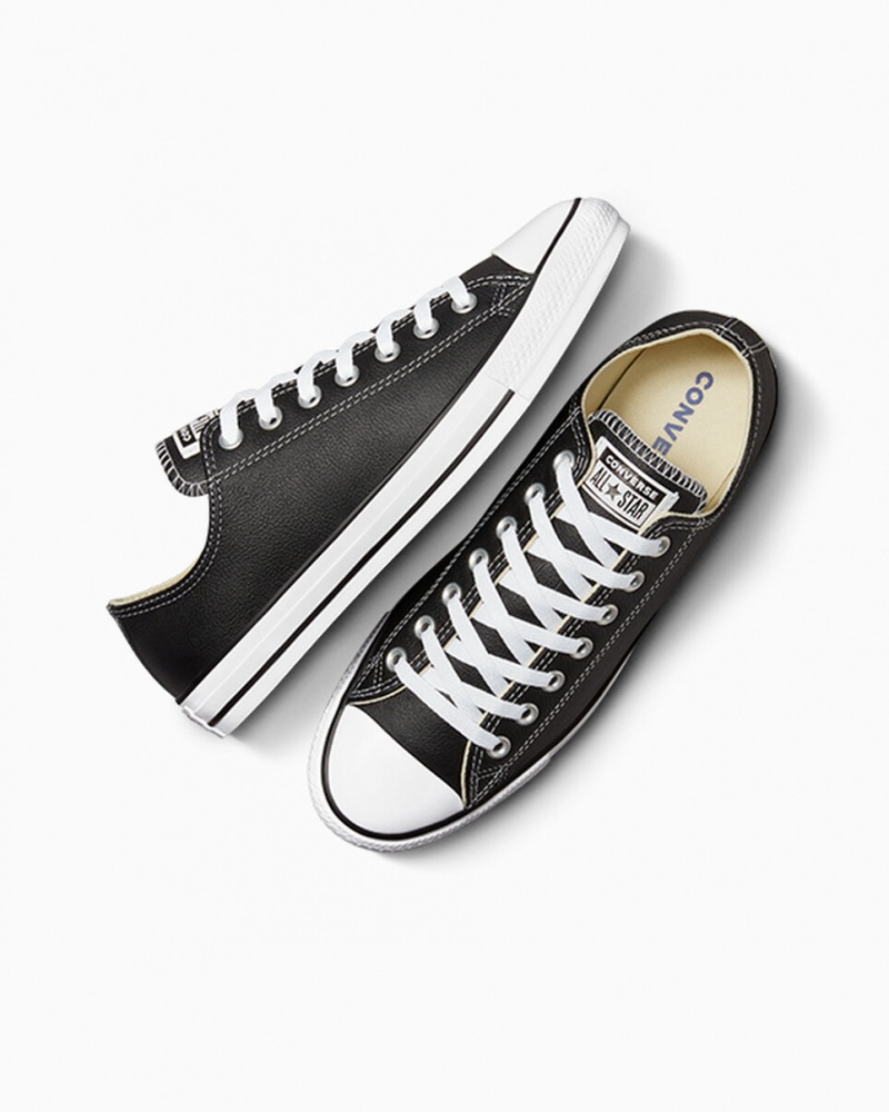 Converse Chuck Taylor All Star Cuero Negras | 310-WJHUFL