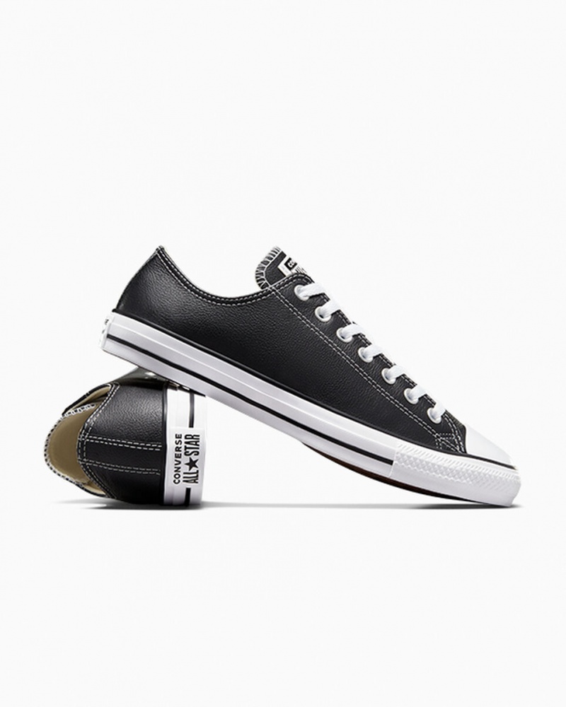 Converse Chuck Taylor All Star Cuero Negras | 310-WJHUFL