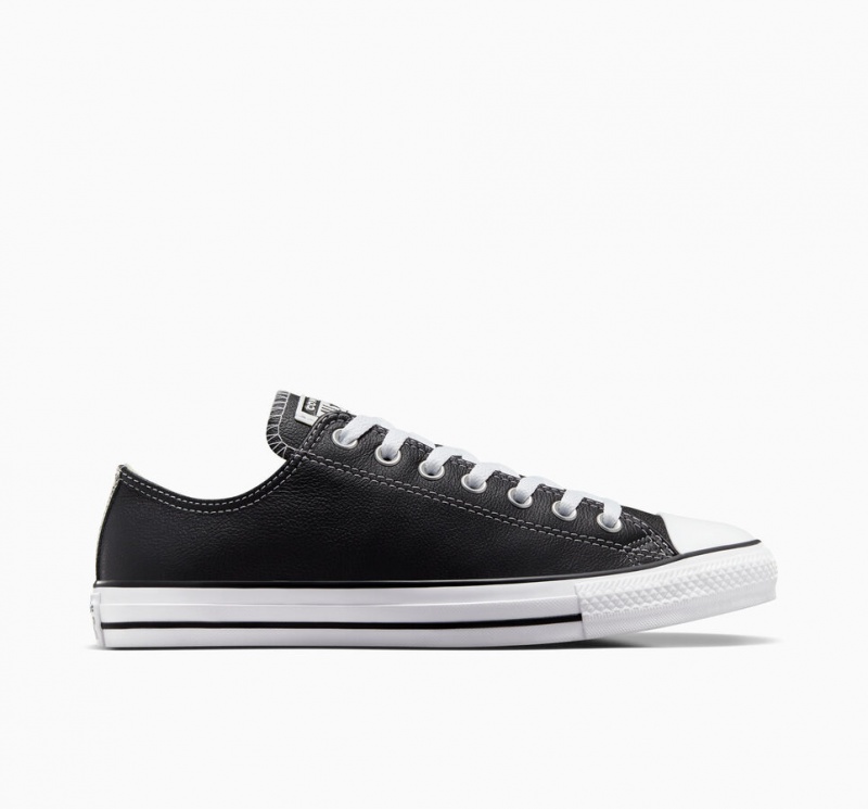 Converse Chuck Taylor All Star Cuero Negras | 310-WJHUFL