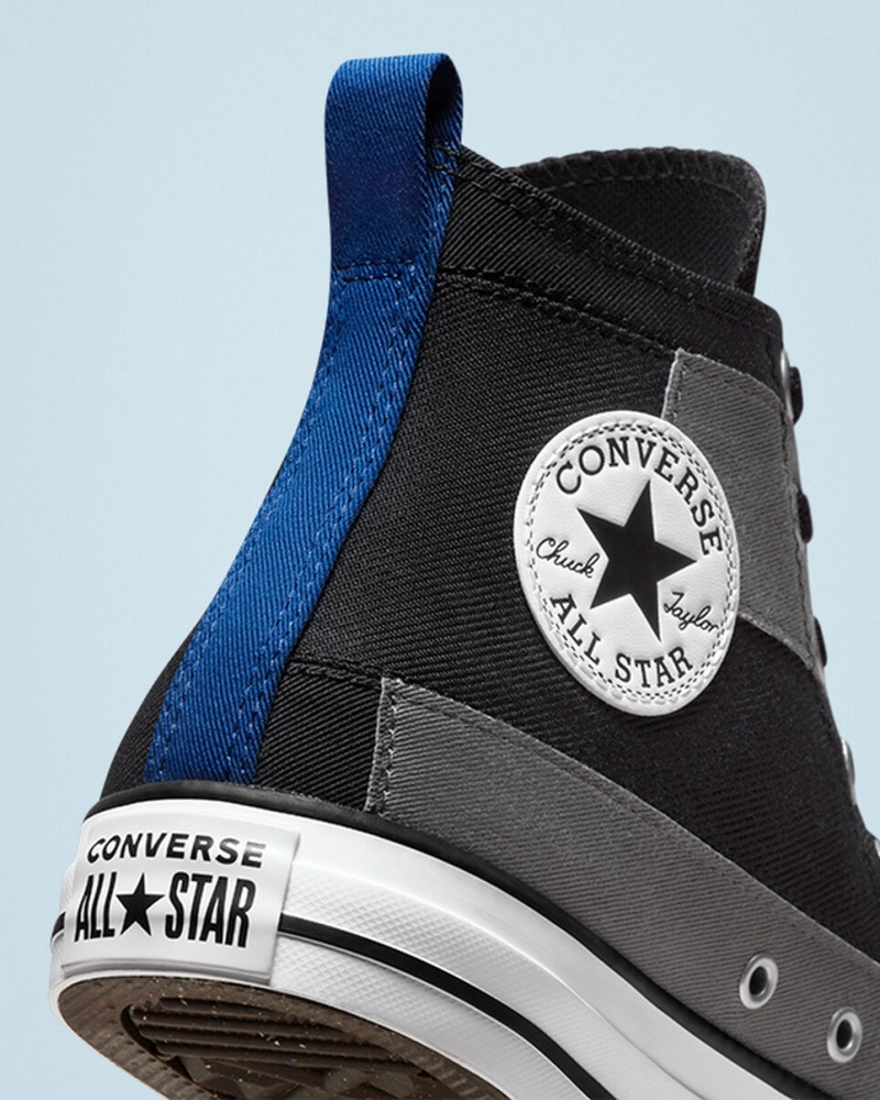 Converse Chuck Taylor All Star Desert Patchwork Negras Azules Blancas | 167-NYBZHR