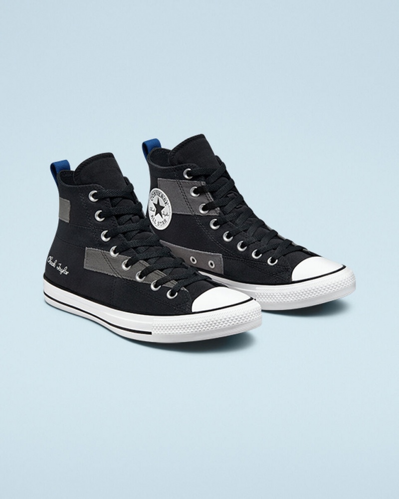 Converse Chuck Taylor All Star Desert Patchwork Negras Azules Blancas | 680-LOHGFK