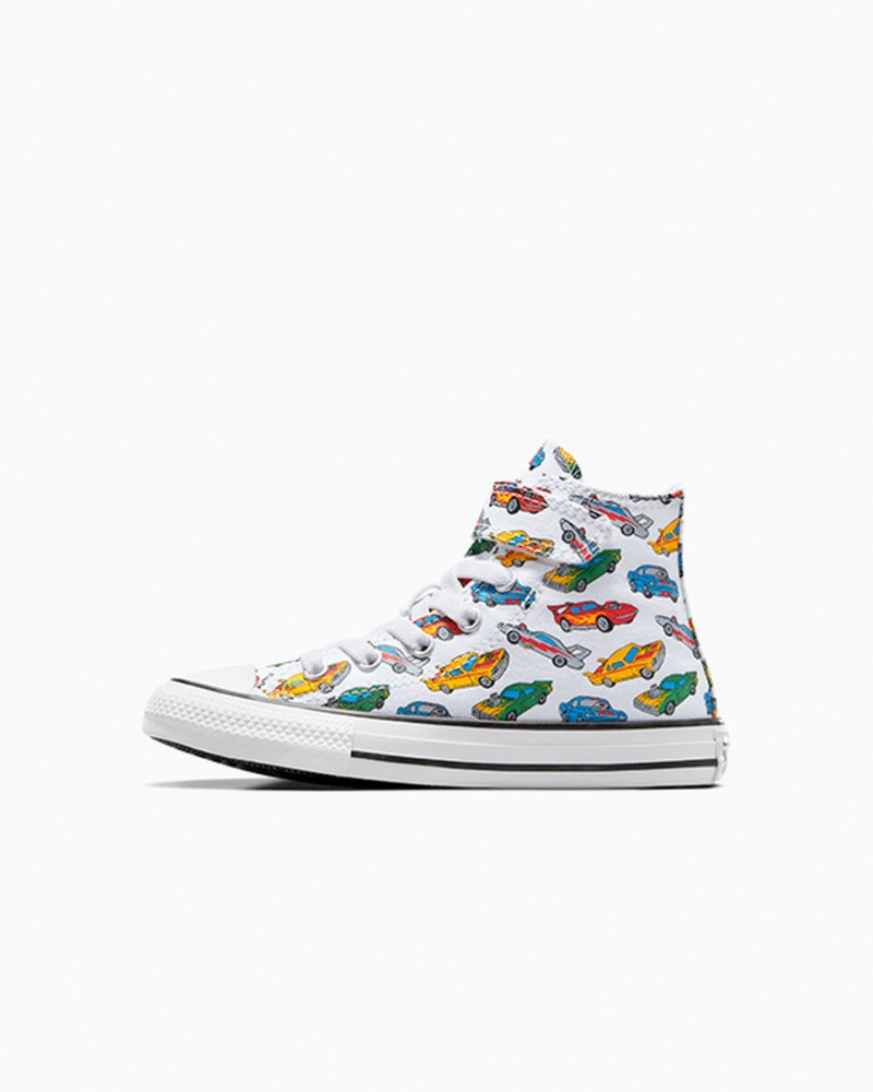 Converse Chuck Taylor All Star Easy-On Cars Blancas Amarillo Rojas | 170-PQVFUZ