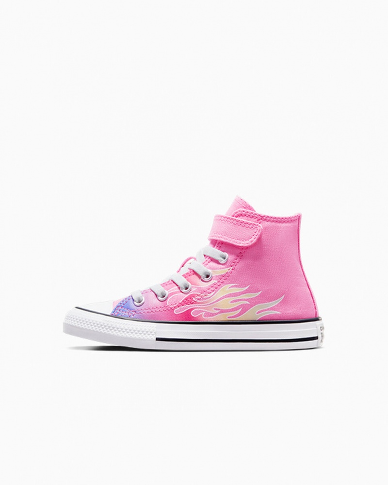 Converse Chuck Taylor All Star Easy-On Cars Rosas Blancas Negras | 421-VXNQAH