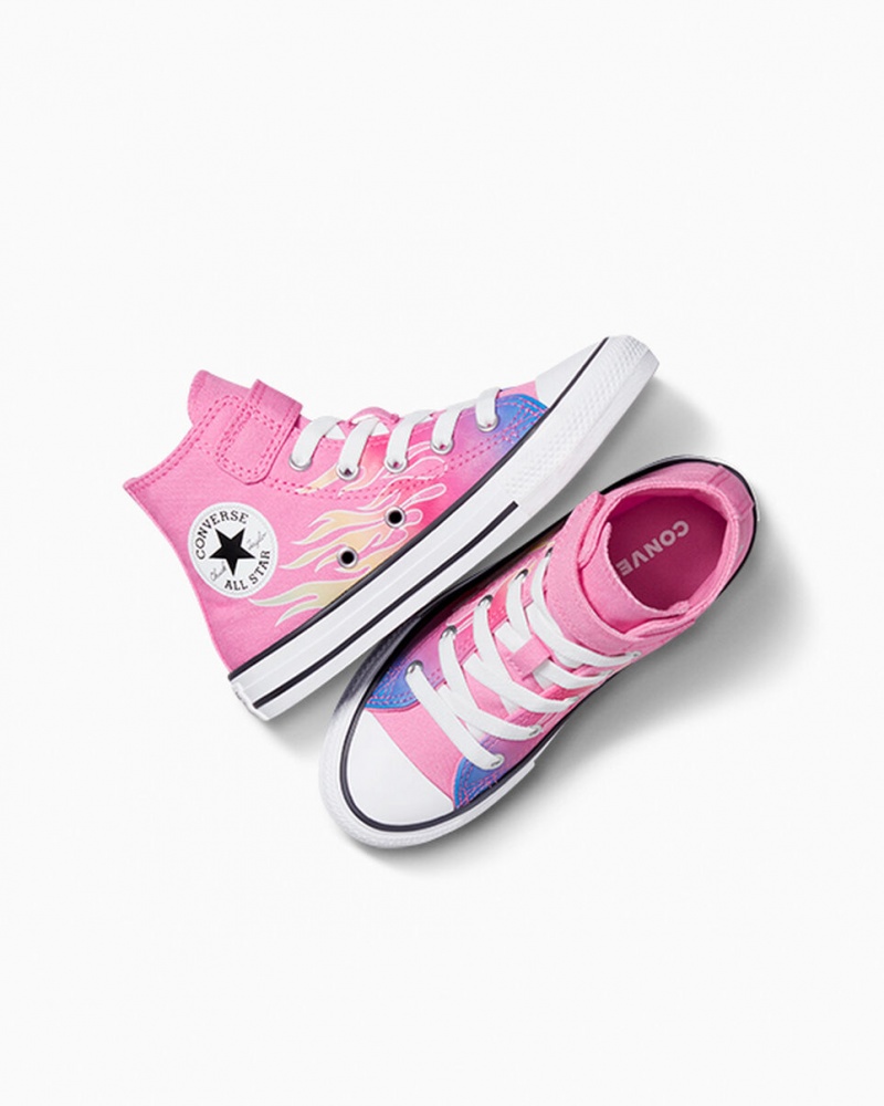 Converse Chuck Taylor All Star Easy-On Cars Rosas Blancas Negras | 421-VXNQAH