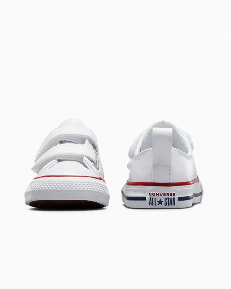 Converse Chuck Taylor All Star Easy-On Cuero Blancas | 731-KFGCMZ