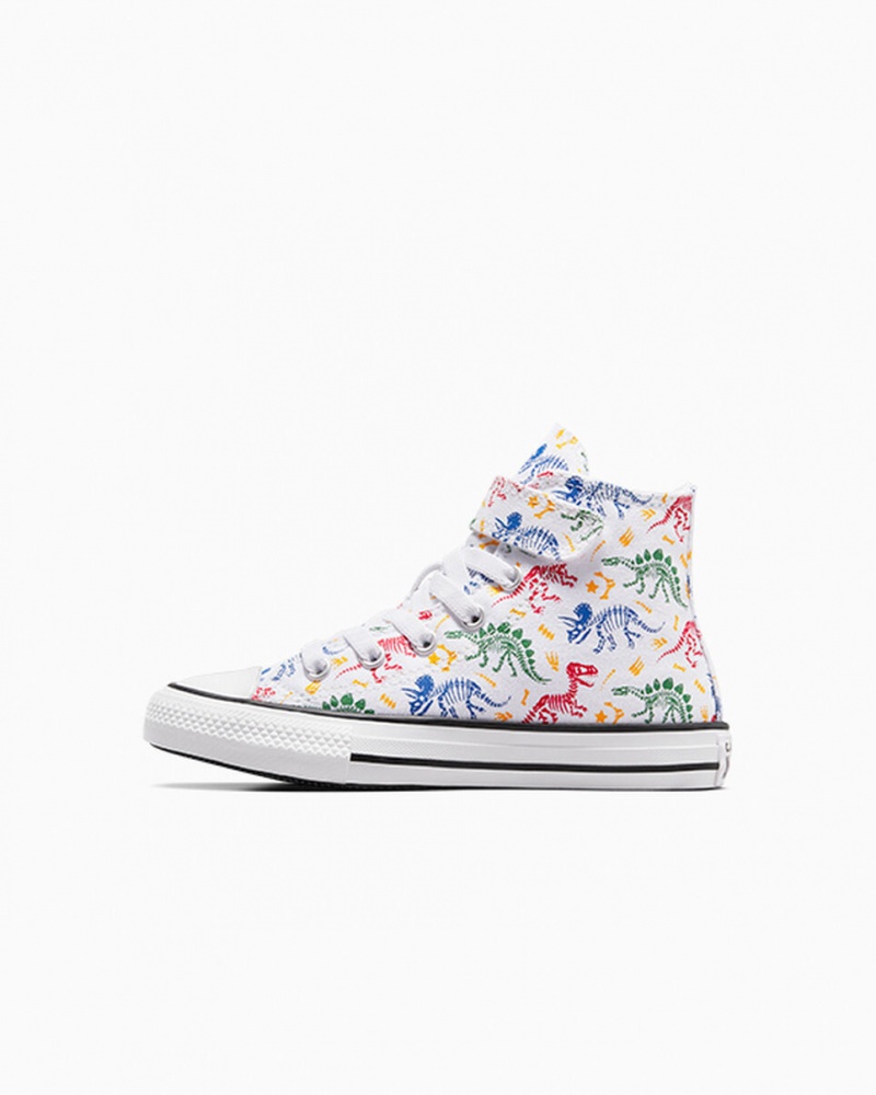 Converse Chuck Taylor All Star Easy-On Dinos Blancas Rojas Verde | 481-ZAHOTB