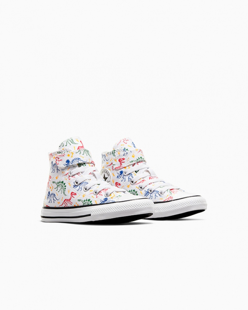 Converse Chuck Taylor All Star Easy-On Dinos Blancas Rojas Verde | 481-ZAHOTB