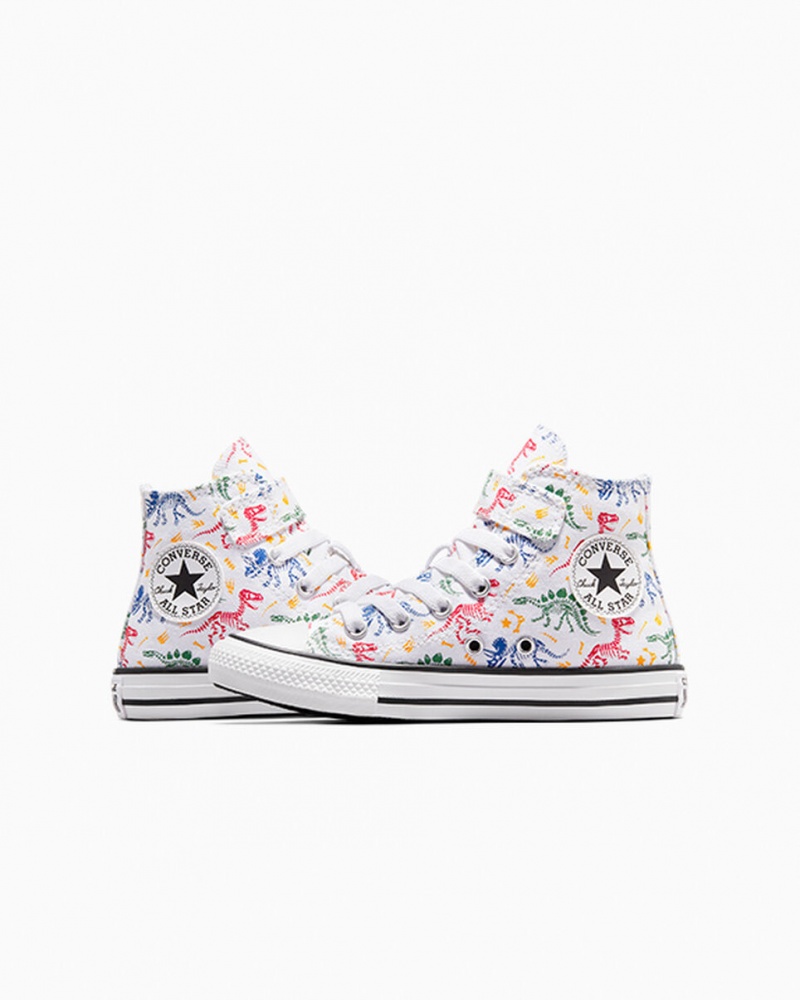 Converse Chuck Taylor All Star Easy-On Dinos Blancas Rojas Verde | 481-ZAHOTB