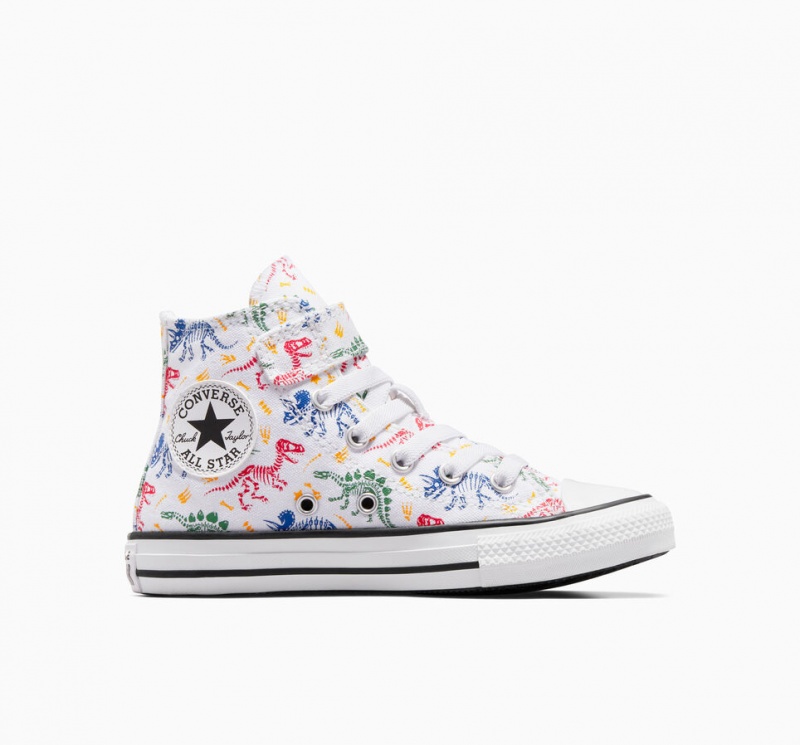 Converse Chuck Taylor All Star Easy-On Dinos Blancas Rojas Verde | 481-ZAHOTB