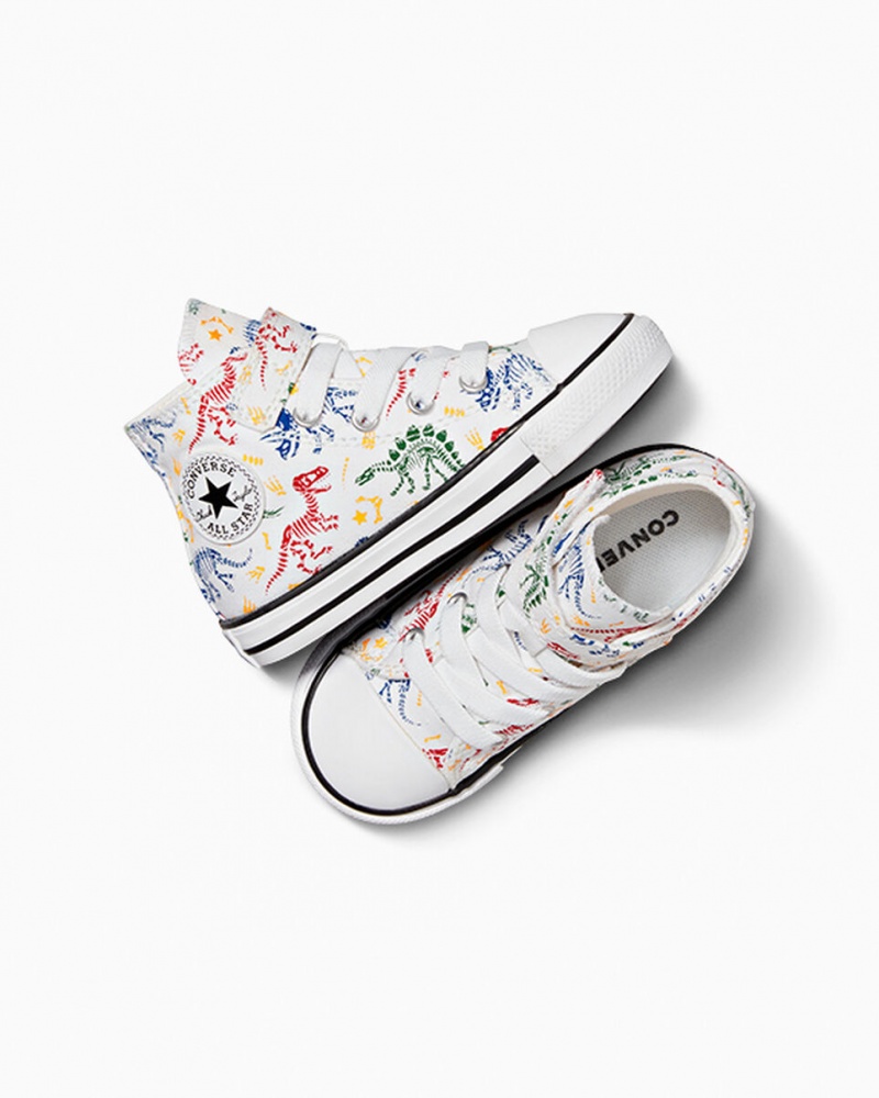 Converse Chuck Taylor All Star Easy-On Dinos Blancas Rojas Verde | 548-MQSNXV