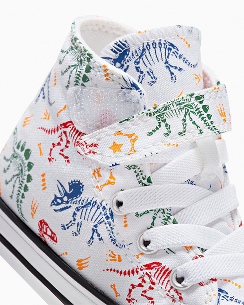 Converse Chuck Taylor All Star Easy-On Dinos Blancas Rojas Verde | 548-MQSNXV