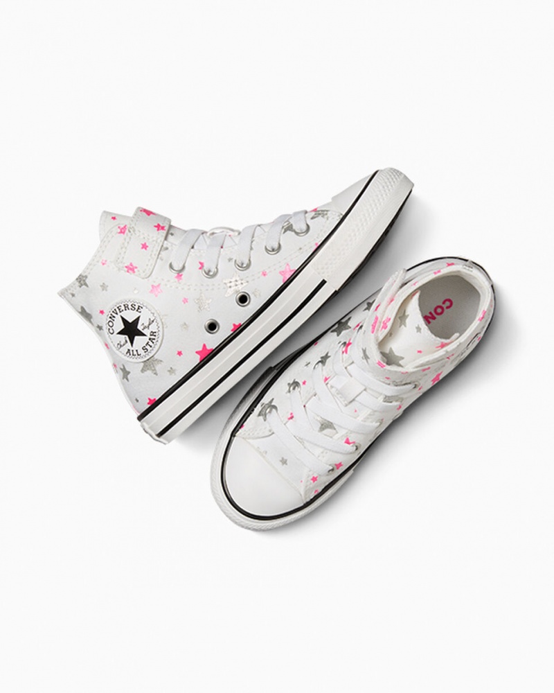 Converse Chuck Taylor All Star Easy On Sparkle Blancas Rosas Blancas | 396-OQVYHZ