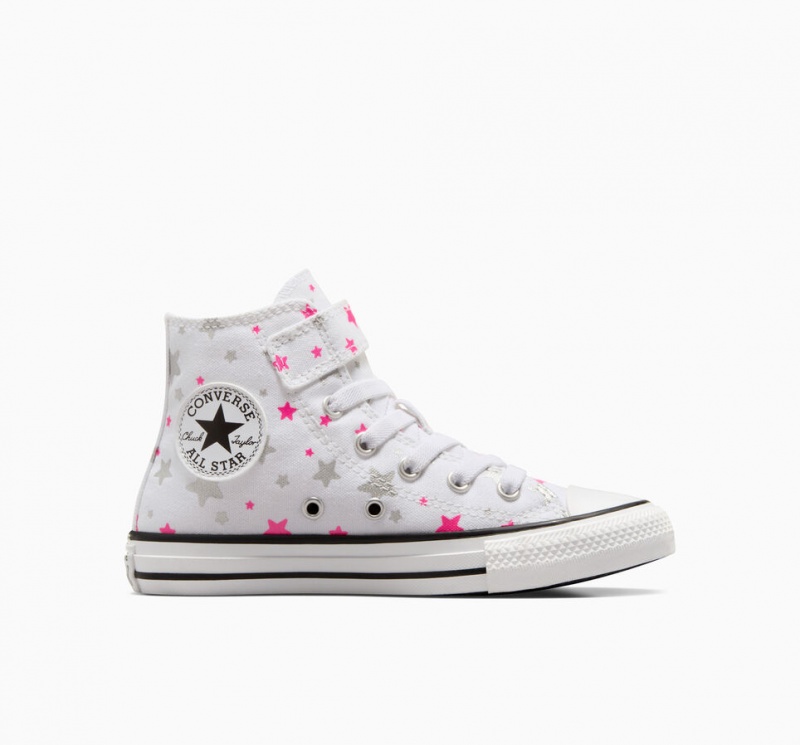 Converse Chuck Taylor All Star Easy On Sparkle Blancas Rosas Blancas | 396-OQVYHZ