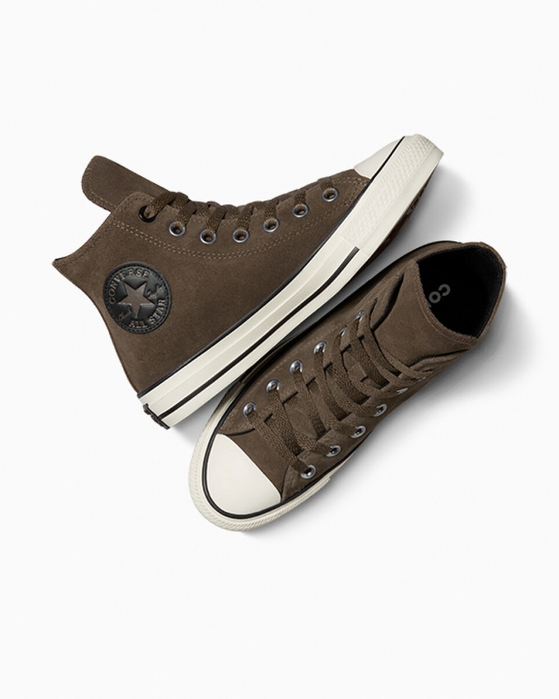 Converse Chuck Taylor All Star Gamuza Negras | 301-YBTHPC