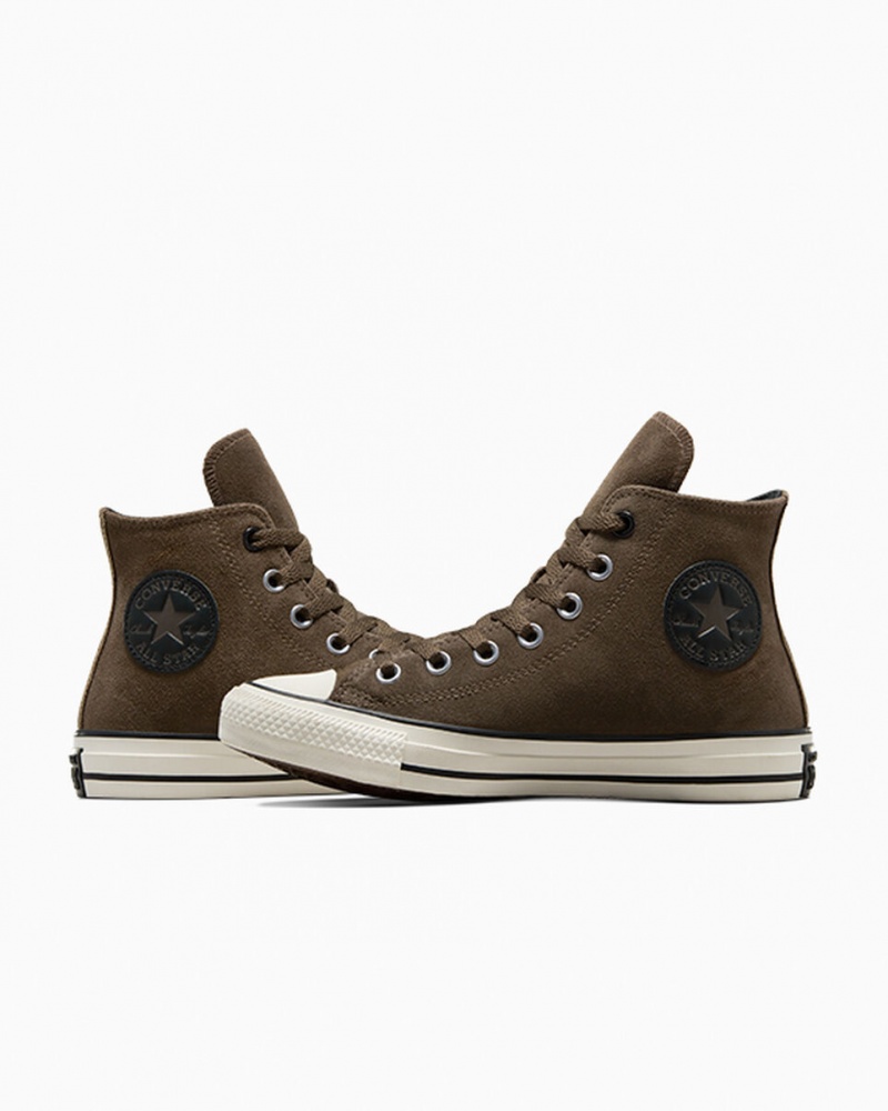 Converse Chuck Taylor All Star Gamuza Negras | 301-YBTHPC