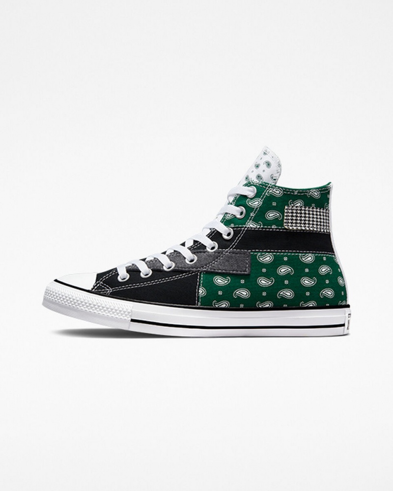 Converse Chuck Taylor All Star Hacked Patterns Negras Blancas | 017-GZSCRH