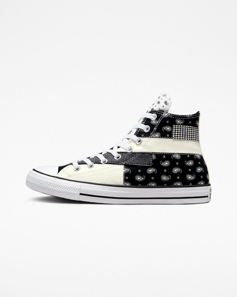 Converse Chuck Taylor All Star Hacked Patterns Negras Blancas | 741-BLQSTX