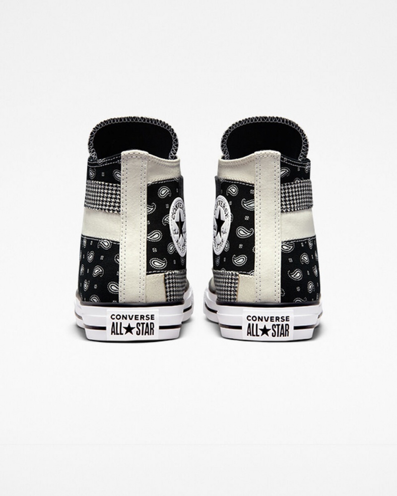 Converse Chuck Taylor All Star Hacked Patterns Negras Blancas | 741-BLQSTX