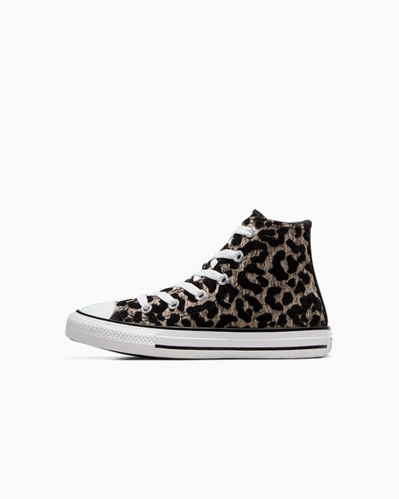 Converse Chuck Taylor All Star Leopard Verde Menta Negras Blancas | 498-UNSPOH