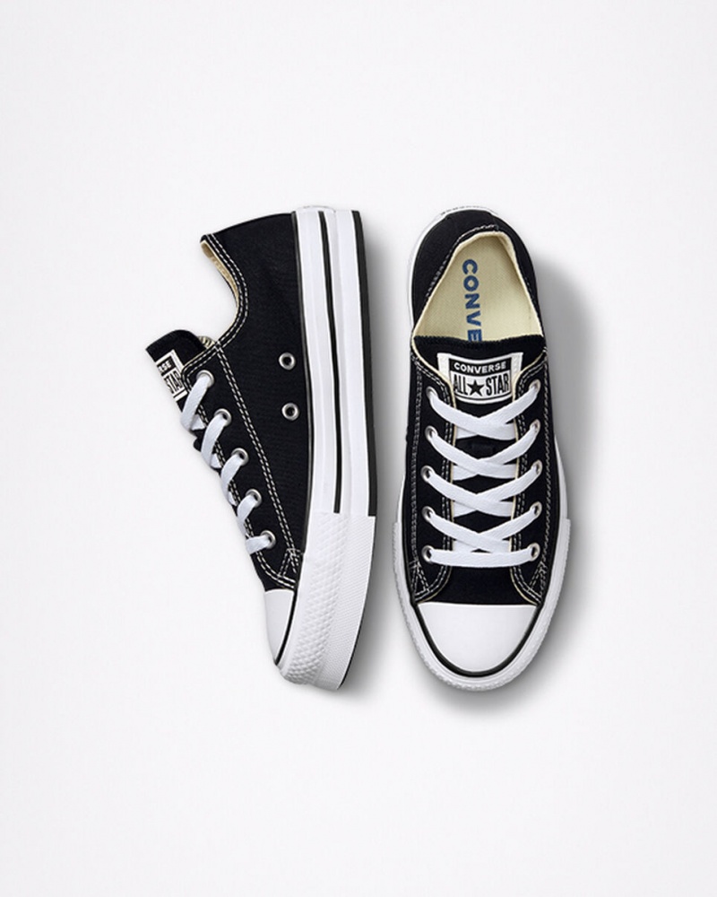 Converse Chuck Taylor All Star Lift Plataforma Negras Blancas Negras | 793-IFDVUY