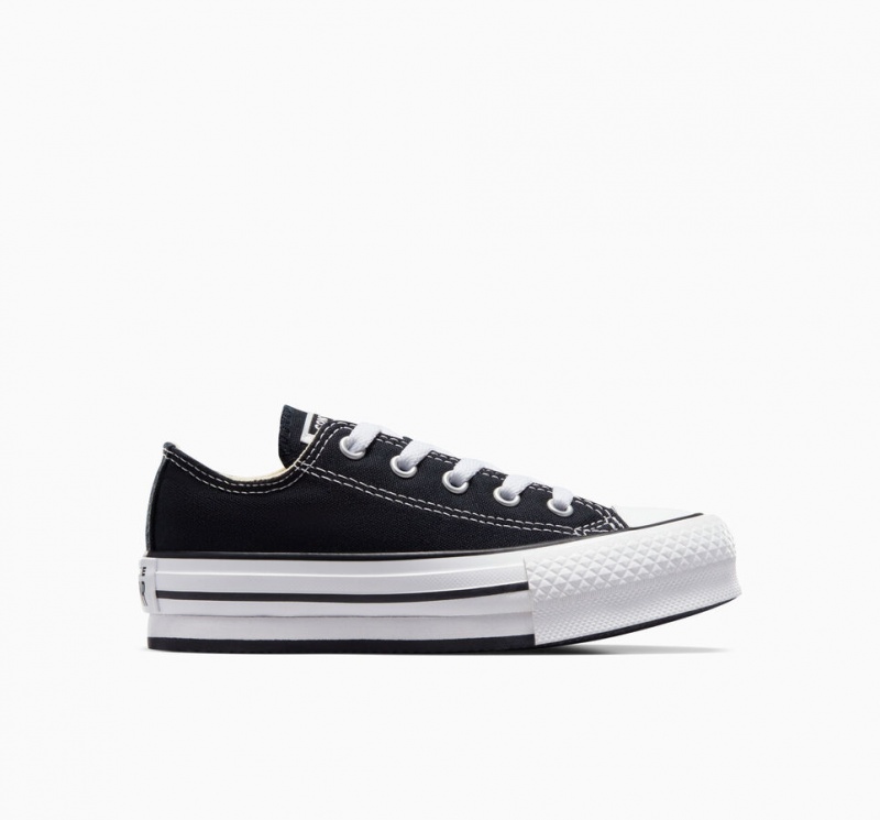 Converse Chuck Taylor All Star Lift Plataforma Negras Blancas Negras | 175-MALPOJ