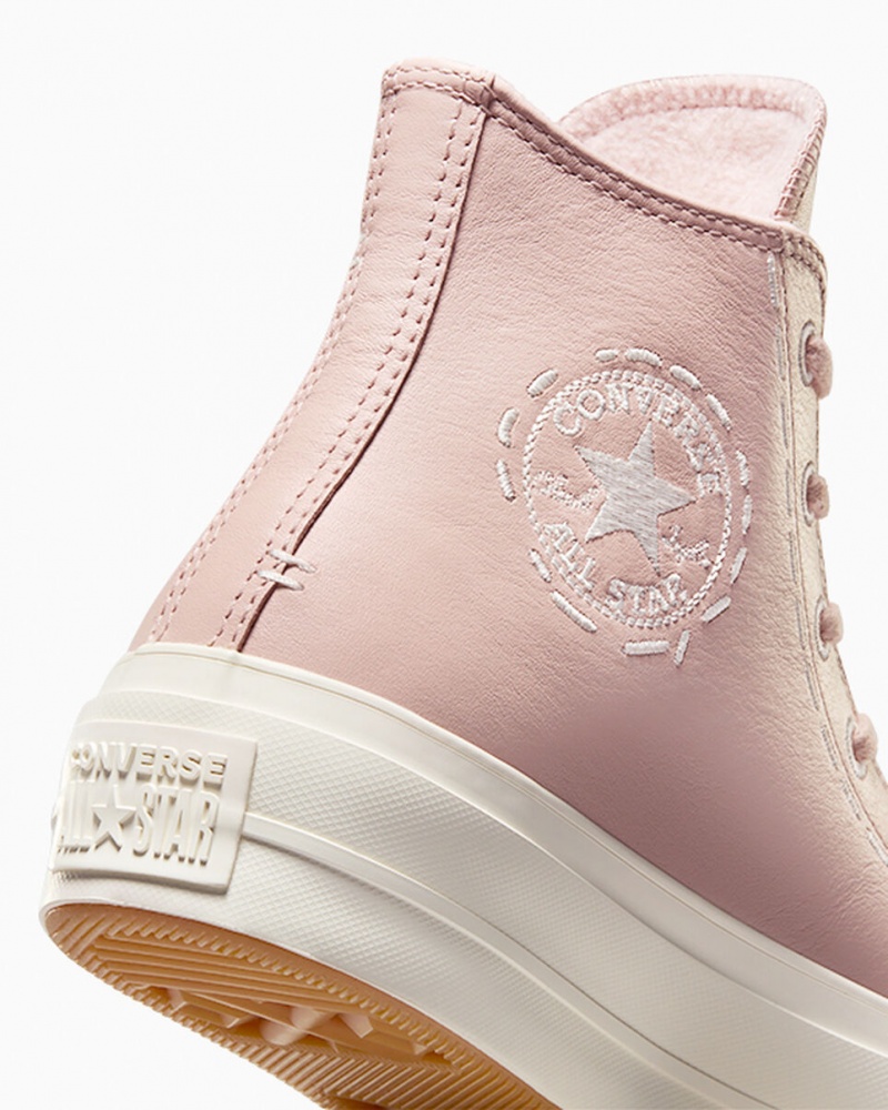 Converse Chuck Taylor All Star Lift Plataforma Bold Stitch Rosas Rosas | 571-MFVURH