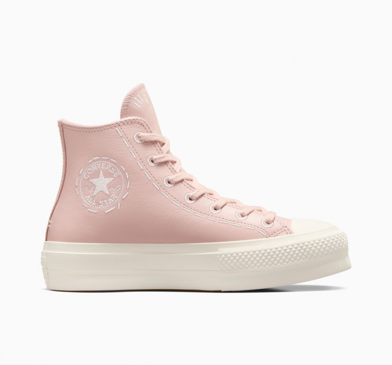 Converse Chuck Taylor All Star Lift Plataforma Bold Stitch Rosas Rosas | 571-MFVURH