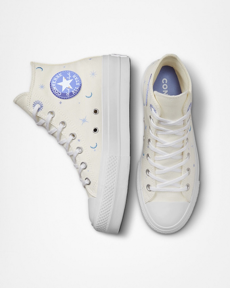 Converse Chuck Taylor All Star Lift Plataforma Celestial Moradas | 528-LHQCJB