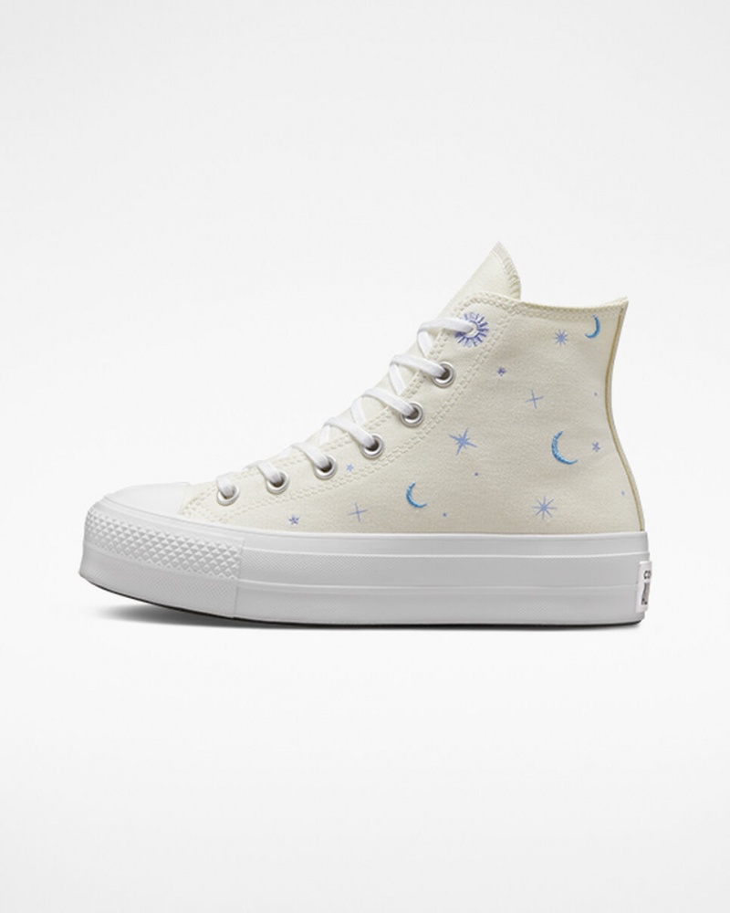 Converse Chuck Taylor All Star Lift Plataforma Celestial Moradas | 986-PCTJWS