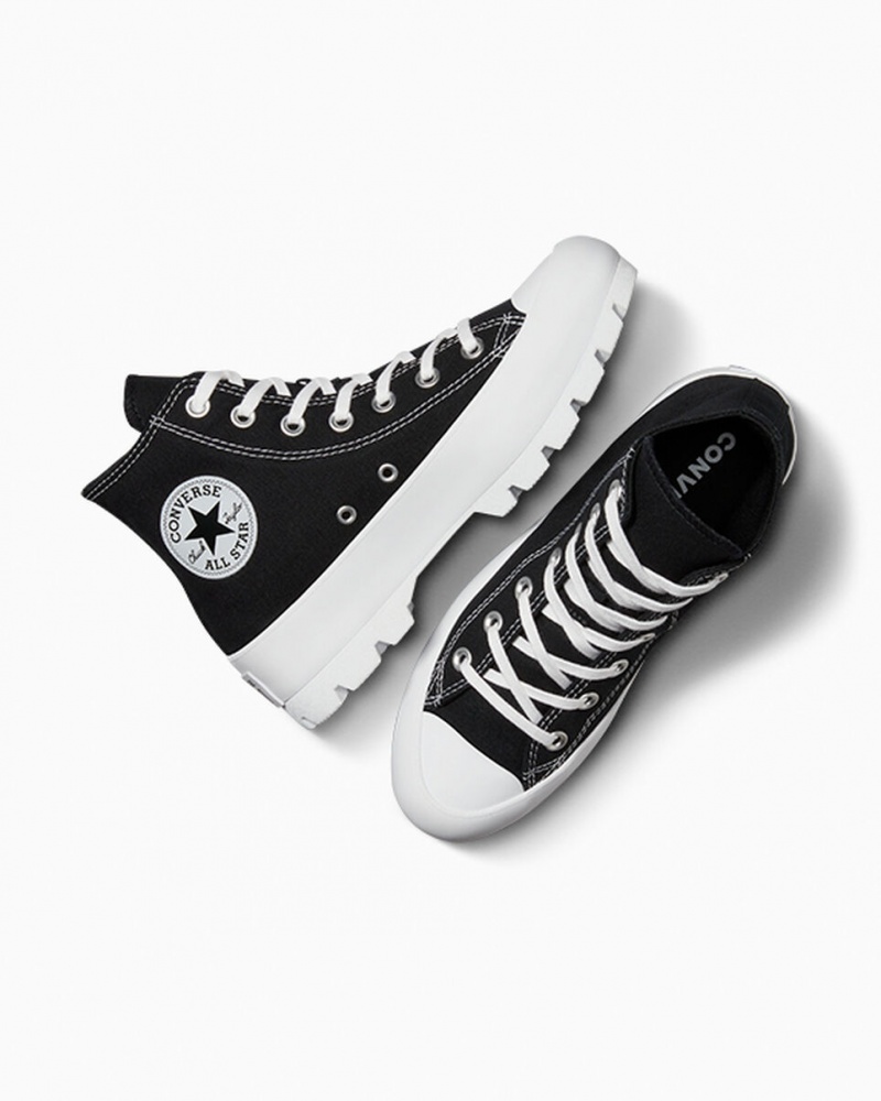 Converse Chuck Taylor All Star Lugged Negras Blancas Negras | 289-HDKAXY