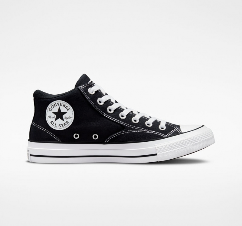 Converse Chuck Taylor All Star Malden Calle Negras Blancas Negras | 913-RIKOFD