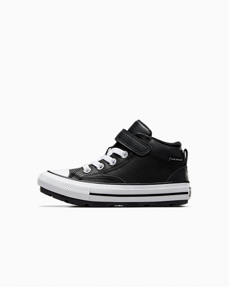 Converse Chuck Taylor All Star Malden Calle Boot Negras Negras Blancas | 037-SLVKFO