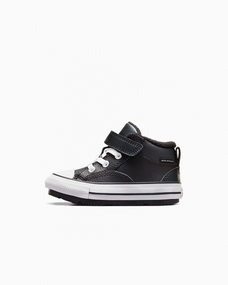 Converse Chuck Taylor All Star Malden Calle Boot Negras Negras Blancas | 931-XTCJUM