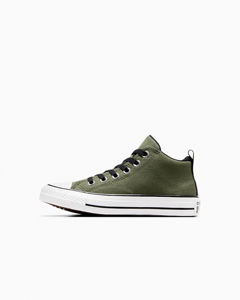 Converse Chuck Taylor All Star Malden Calle Easy On Blancas Negras | 590-AKFPMU