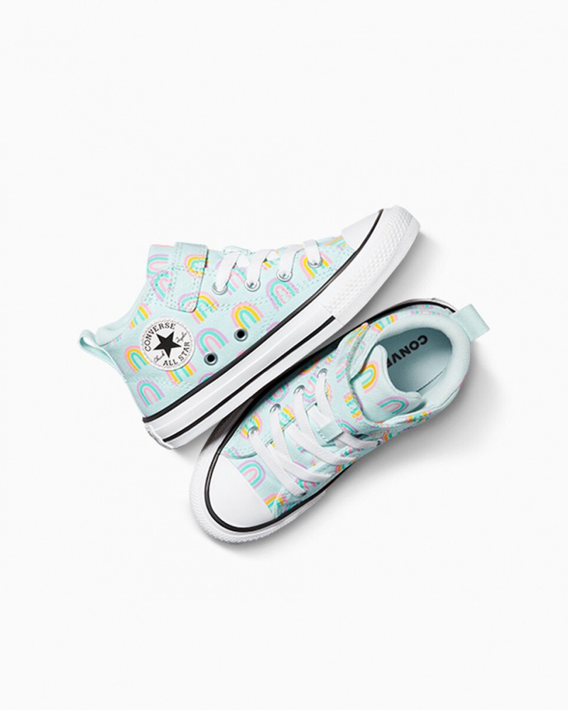 Converse Chuck Taylor All Star Malden Calle Rainbows Azules Rosas | 468-DLZRMN