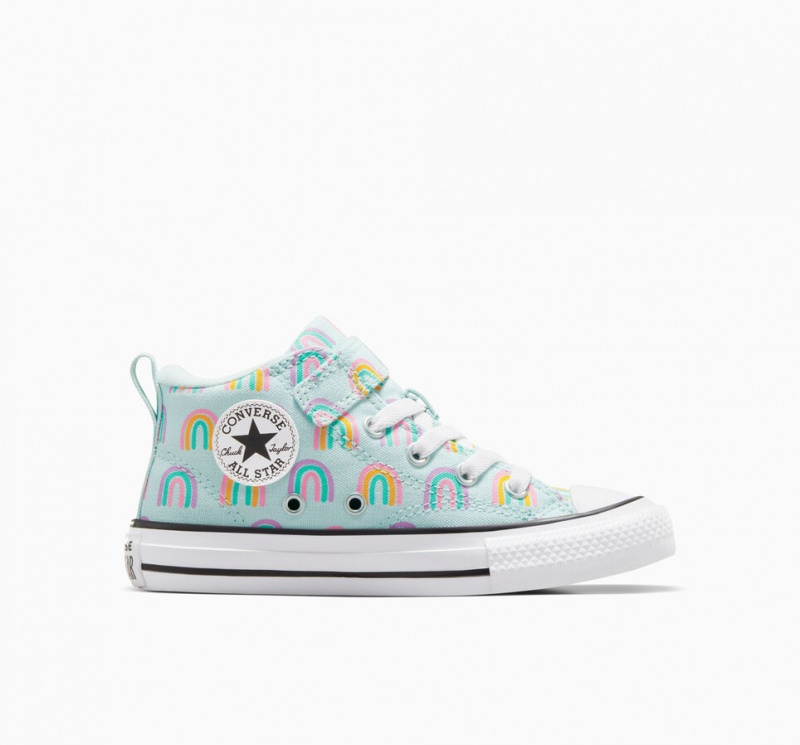 Converse Chuck Taylor All Star Malden Calle Rainbows Azules Rosas | 468-DLZRMN