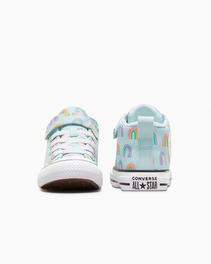 Converse Chuck Taylor All Star Malden Calle Rainbows Azules Rosas | 517-QBDIPX