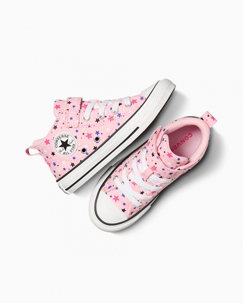 Converse Chuck Taylor All Star Malden Calle Sparkle Rosas Blancas Negras | 570-XHFQZN